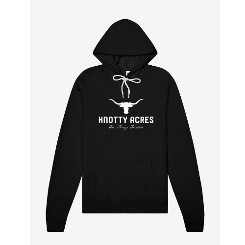 Adult Lightweight Pullover Hoodie - black