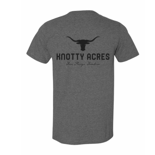 Mens Short Sleeve Tee - heather dark grey